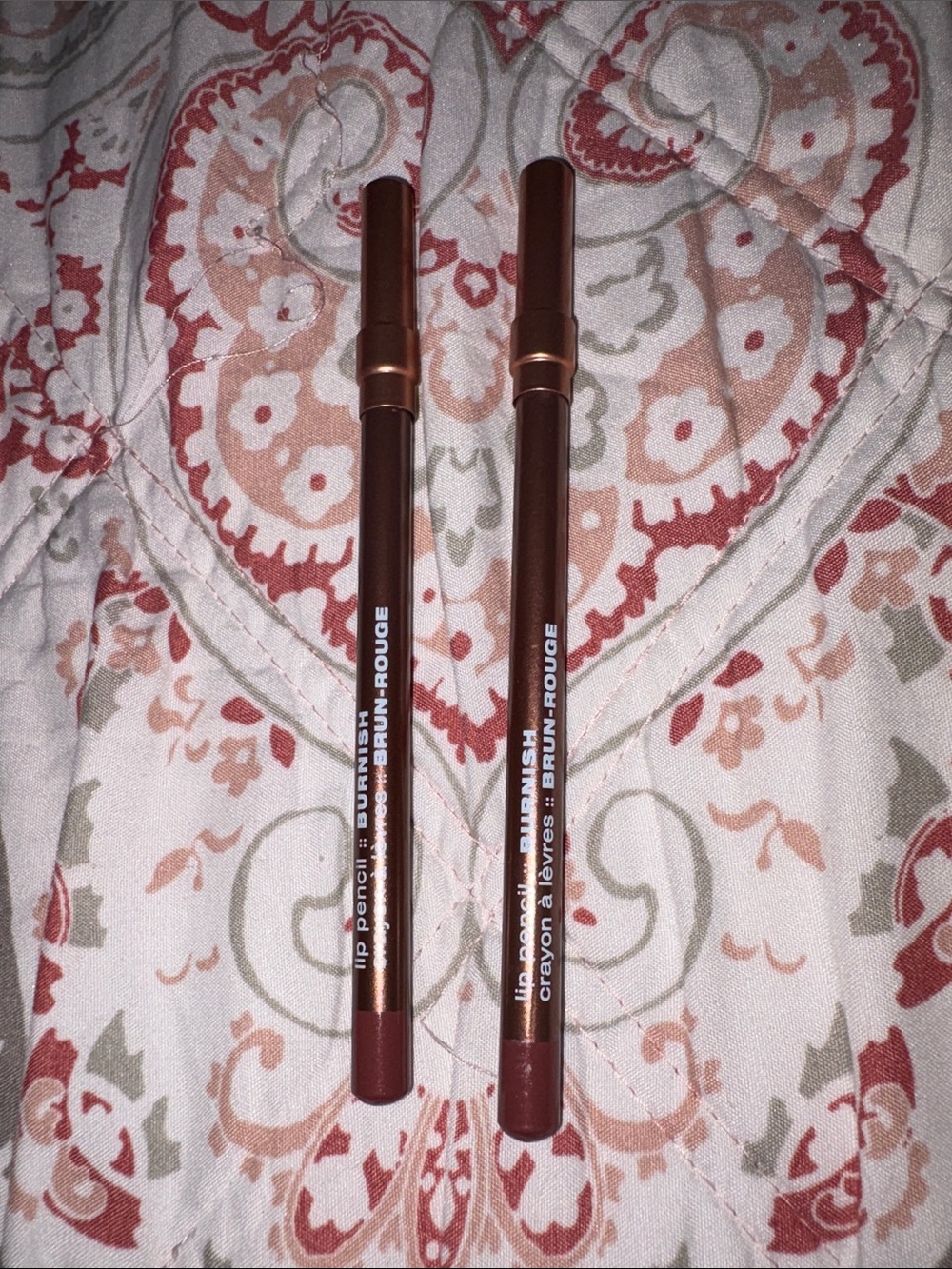 Mineral Fusion Lip Pencil Duo in Brown/Deep Rose